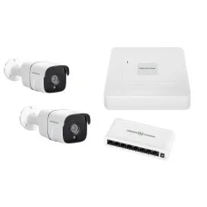 Комплект видеонаблюдения GreenVision GV-IP-K-W60/02 5MP (Lite)